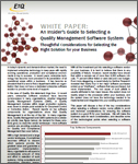 Best practices when selecting a software vendor